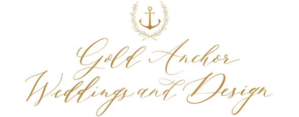 GOLD ANCHOR WEDDINGS AND DESIGN